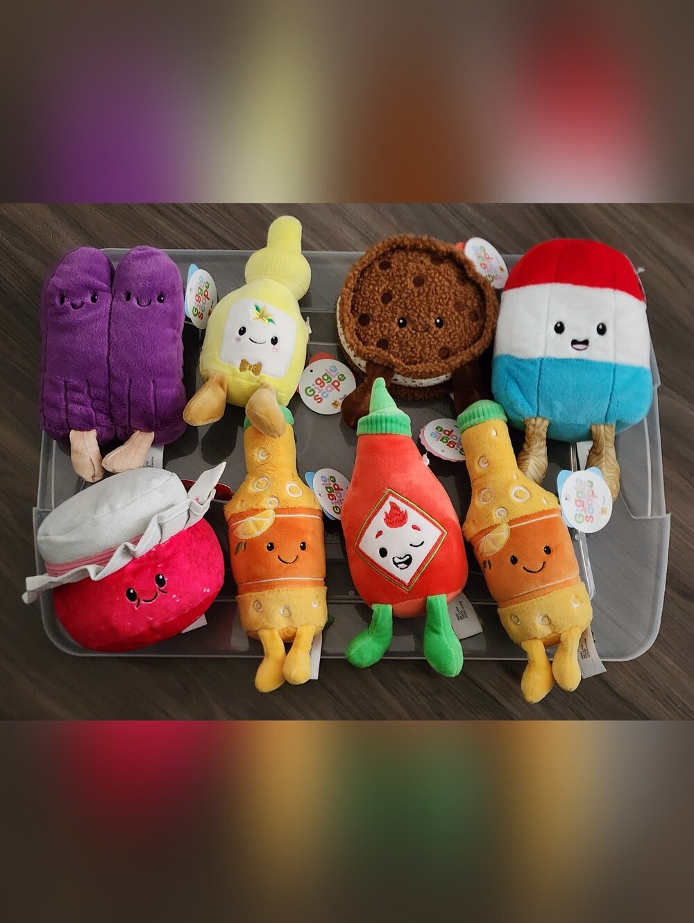 Lot Of 8 - Gigglescape Assorted Plush Toy
